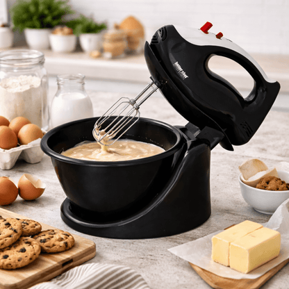 Better Chef 200 Watt Stand/Hand Mixer with Mixing Bowl Jupiter Gear Home