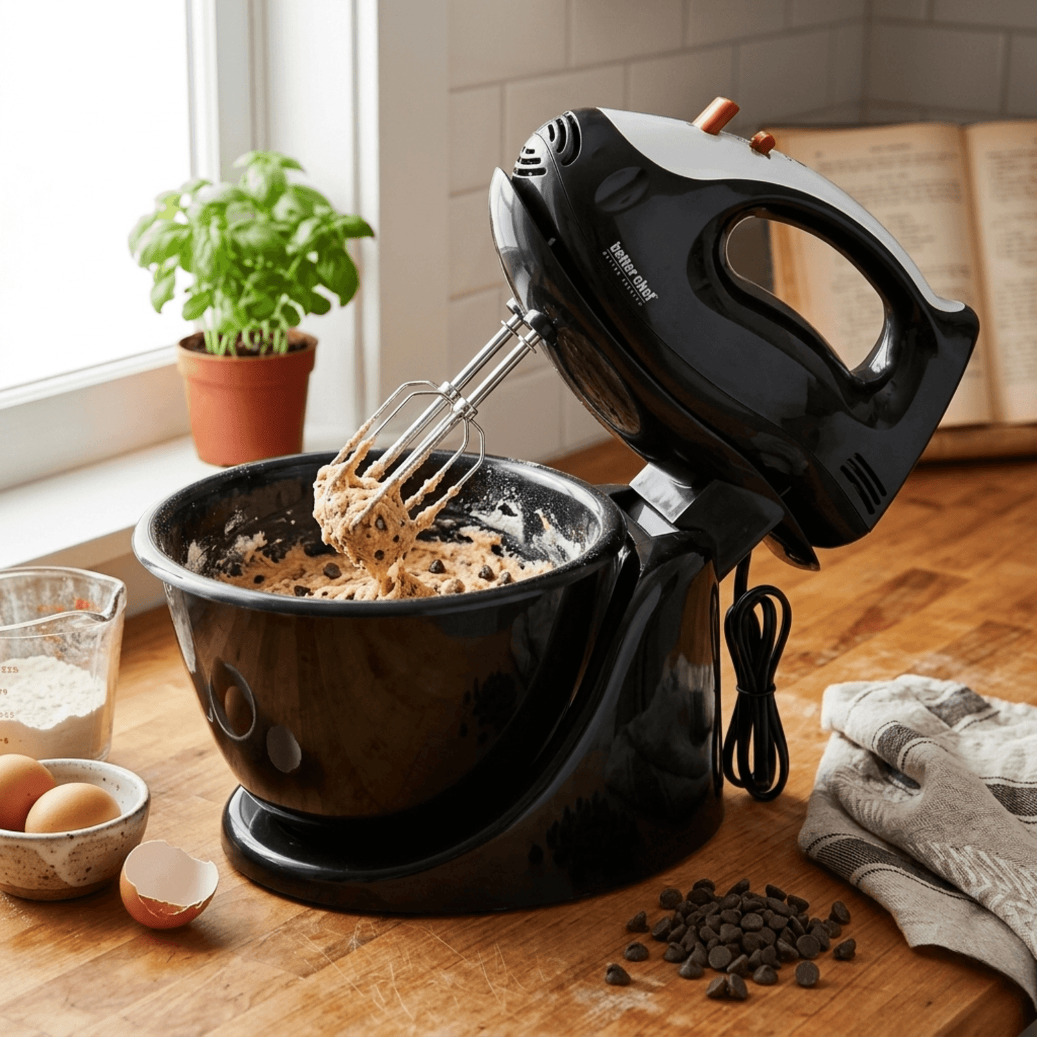 Better Chef 200 Watt Stand/Hand Mixer with Mixing Bowl Jupiter Gear Home