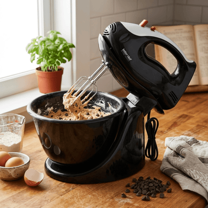 Better Chef 200 Watt Stand/Hand Mixer with Mixing Bowl Jupiter Gear Home
