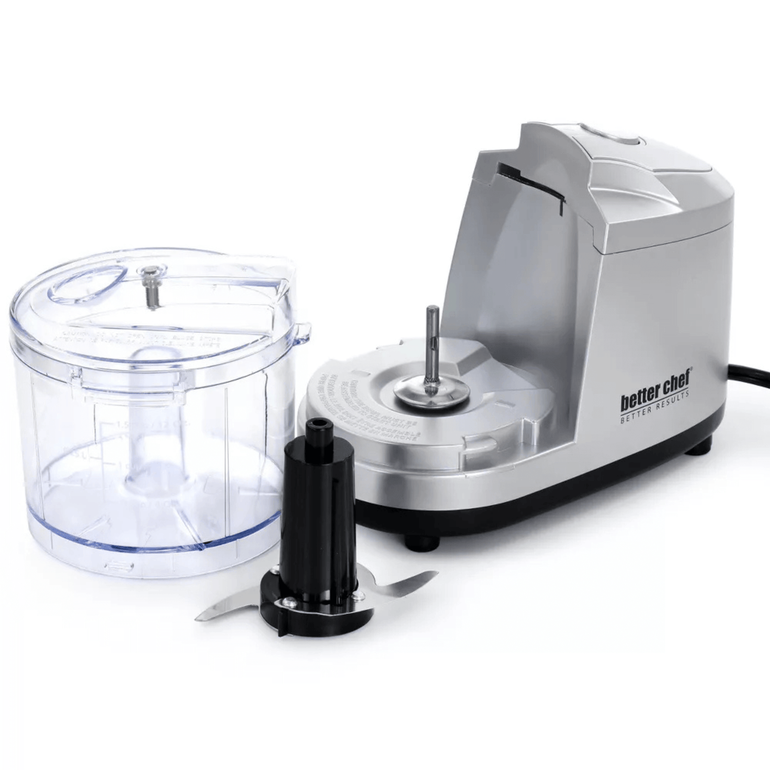 Better Chef 1.5-Cup Mini Chopper Food Processor Jupiter Gear Home