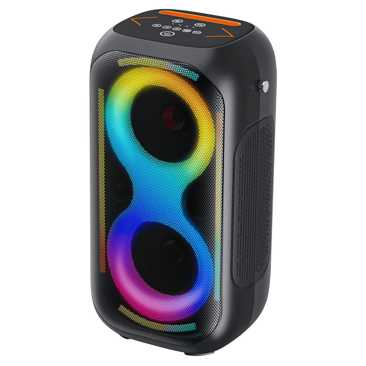 IQ Sound 2x5-Inch TWS Fusion Glow Portable Bluetooth Speaker Jupiter Gear Home