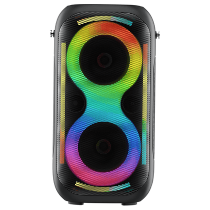IQ Sound 2x5-Inch TWS Fusion Glow Portable Bluetooth Speaker Jupiter Gear Home