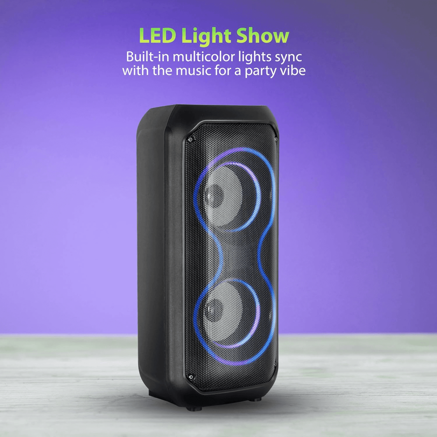 IQ Sound 2x4-Inch High Efficiency Bluetooth Speaker System Jupiter Gear Home