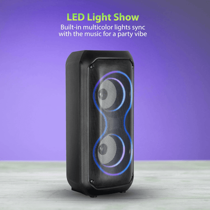 IQ Sound 2x4-Inch High Efficiency Bluetooth Speaker System Jupiter Gear Home