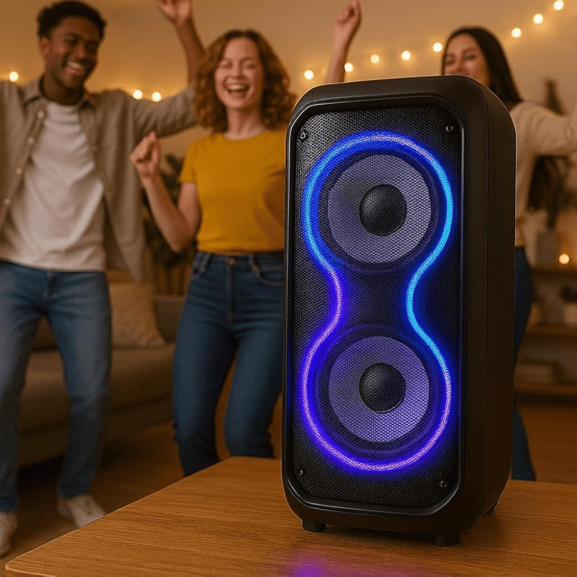 IQ Sound 2x4-Inch High Efficiency Bluetooth Speaker System Jupiter Gear Home