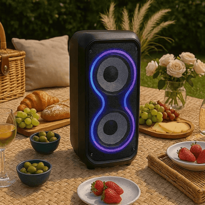 IQ Sound 2x4-Inch High Efficiency Bluetooth Speaker System Jupiter Gear Home