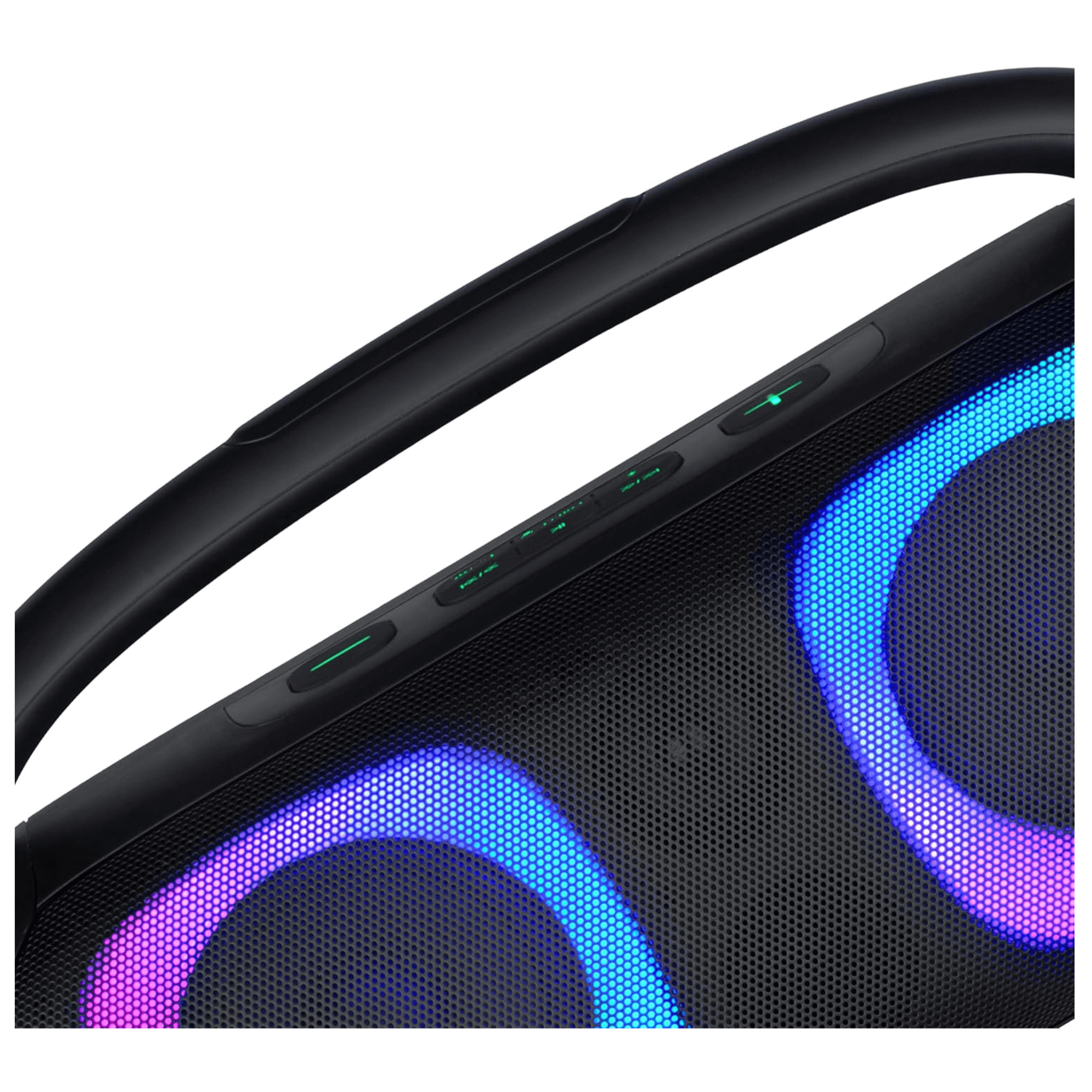 IQ Sound Portable Bluetooth Speaker with RGB Lights and TWS-Enhanced Stereo Sound Jupiter Gear Home