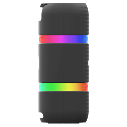IQ Sound 2 x 4-Inch Portable Bluetooth TWS LED Speaker Jupiter Gear Home