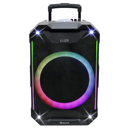 IQ Sound 15-Inch Portable Bluetooth Speaker Jupiter Gear Home