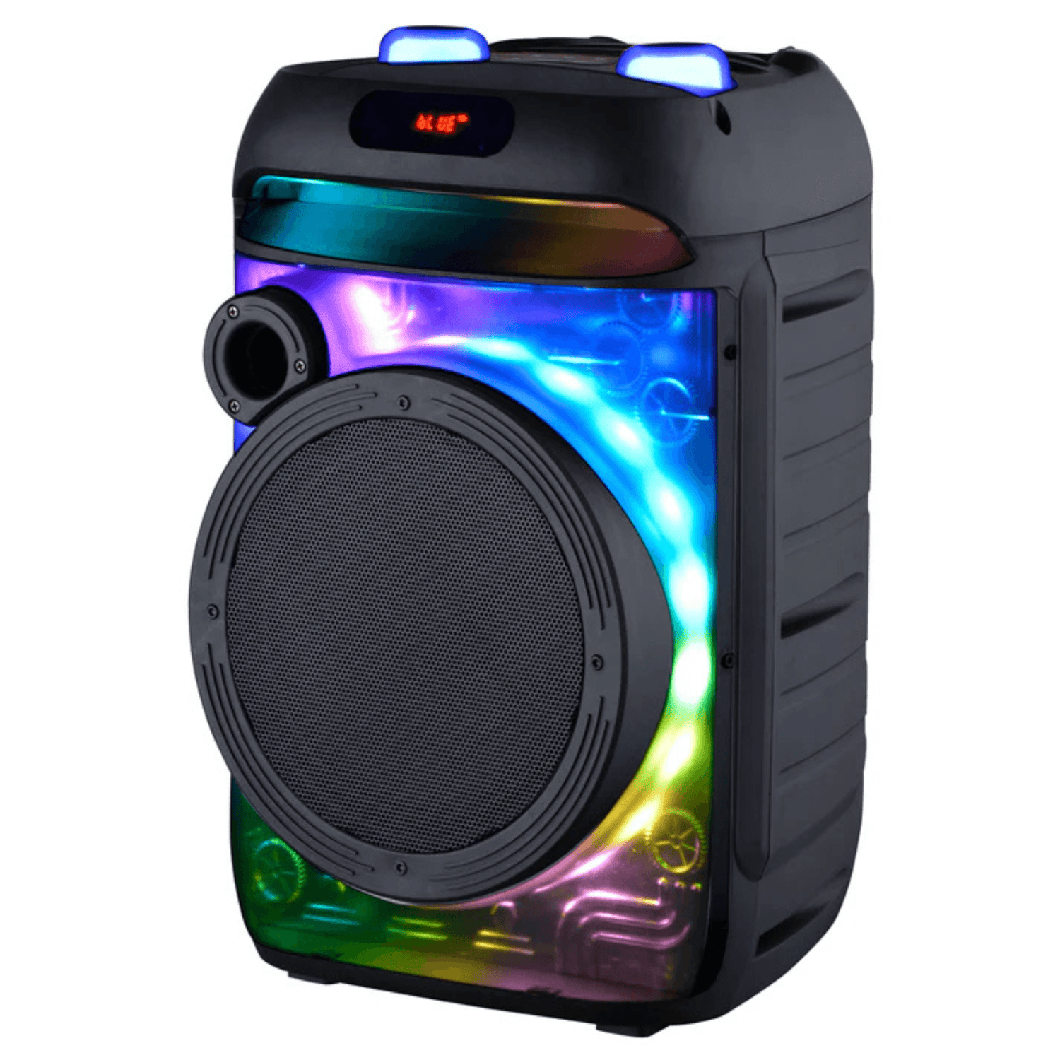 IQ Sound CYBER FLEX8 8-Inch Portable Bluetooth Speaker Jupiter Gear Home