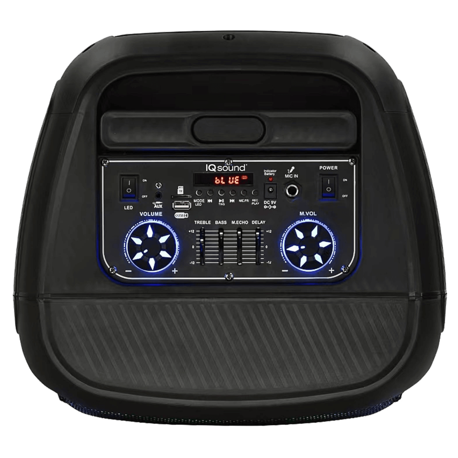 IQ Sound 12-Inch Portable Bluetooth Party Speaker with TWS Jupiter Gear Home