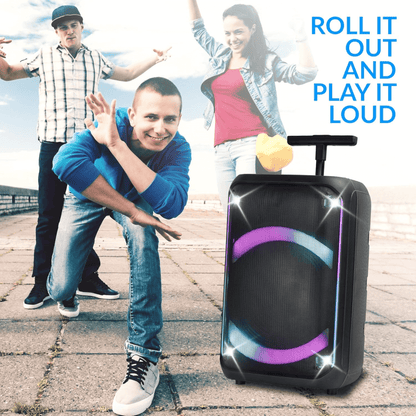 IQ Sound 12-Inch Portable Bluetooth Party Speaker with TWS Jupiter Gear Home