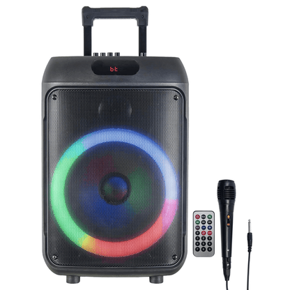 IQ Sound 12-Inch Portable Bluetooth Party Speaker Jupiter Gear Home