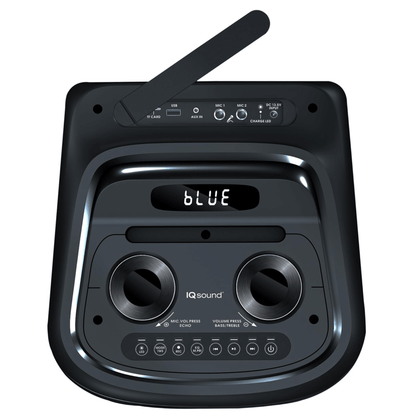 IQ Sound TorusFLEX 2x10-Inch Portable Bluetooth DJ Speaker Jupiter Gear Home