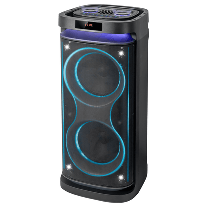 IQ Sound 2x10-Inch Portable Bluetooth DJ Speaker Jupiter Gear Home