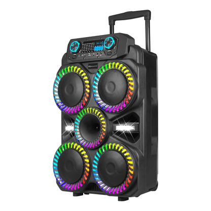 IQ Sound VortexPRO 4x8-Inch Portable Bluetooth Speaker Jupiter Gear Home