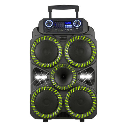 IQ Sound VortexPRO 4x8-Inch Portable Bluetooth Speaker Jupiter Gear Home