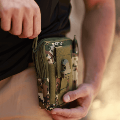 JupiterGear Tactical MOLLE Military Pouch Waist Bag for Hiking, Running and Outdoor Activities Jupiter Gear Home