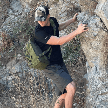JupiterGear Tactical Military Sling Backpack 15L Shoulder Bag Molle Outdoor Daypack Backpack with Adjustable Strap Jupiter Gear Home