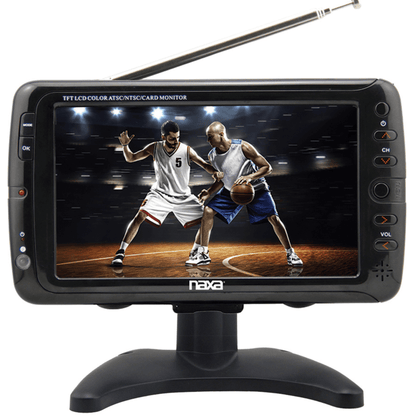 Naxa 7" Portable 12 Volt TV &amp; Digital Multimedia Player Jupiter Gear Home