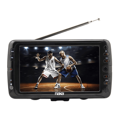 Naxa 7" Portable 12 Volt TV &amp; Digital Multimedia Player Jupiter Gear Home