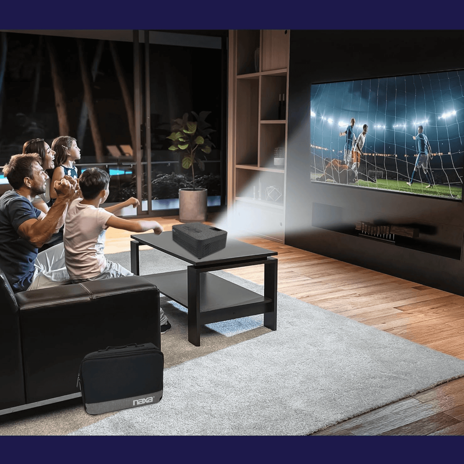 Naxa 150” Home Theater LCD Projector Combo Jupiter Gear Home