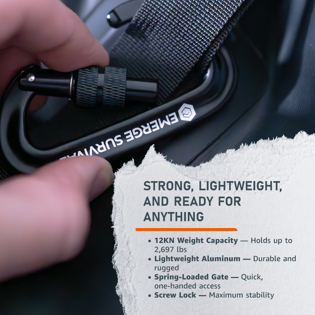Emerge Carabiner Emerge Survival