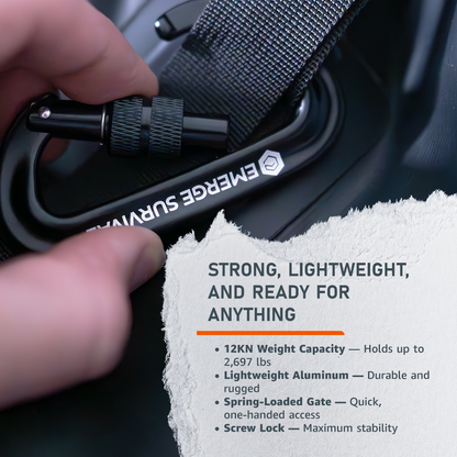 Emerge Carabiner Emerge Survival