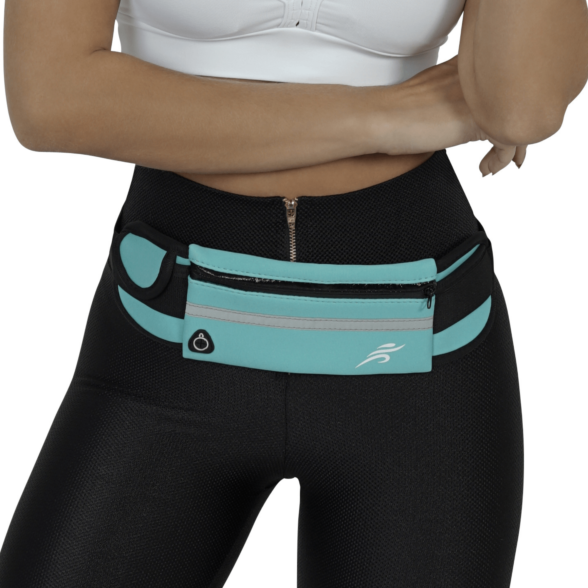 JupiterGear Sports Running Belt and Travel Fanny Pack for Jogging, Cycling and Outdoors with Water Resistant Pockets Jupiter Gear Home