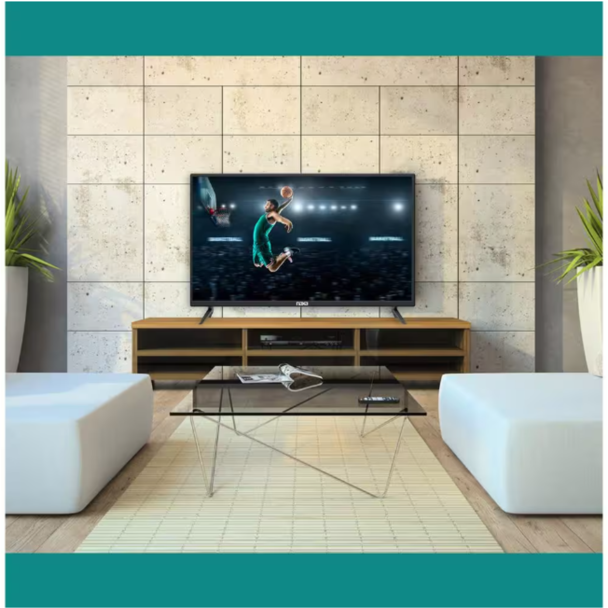 Naxa 32” Class 720p Widescreen LED HD Television w Built-In Digital ATSC Tuner (NT-3206) Jupiter Gear Home