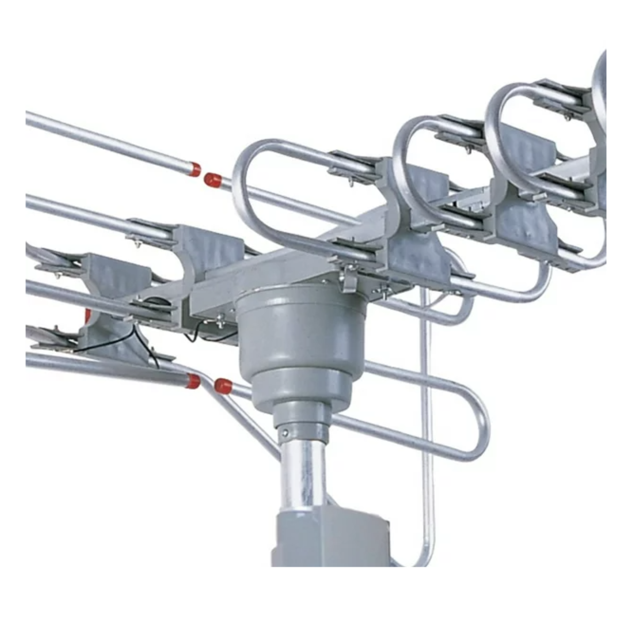 Supersonic 360-Degree HDTV Digital Amplified Motorized Antenna with Remote Control, Supports 2 TV Sets Jupiter Gear Home