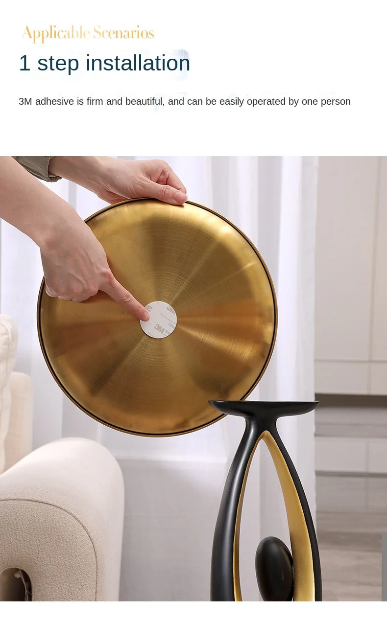 Creative Home Decor Art Abstract Sofa Side Table Light Luxury Living Room Porch Decoration Corner Table Designer Furniture Taj Home Store