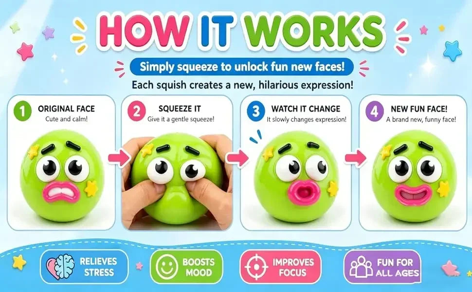 2026 New Ultra Soft Dog Face Swap Squishy Slow Rebound Stress Relief Slow Rising Squishy Cute Face Design Pinch Le Toy Taj Home Store