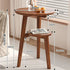 Modern Bedside Cabinets Coffee Table   Solid Wood Side Table Movable Living Room Small Coffee Table Home Furniture New Taj Home Store