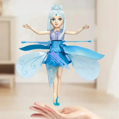 Flying Doll Dancing Simulation Helicopter Gesture Induction Machine Rotating Flying Toy Luminous Children&
