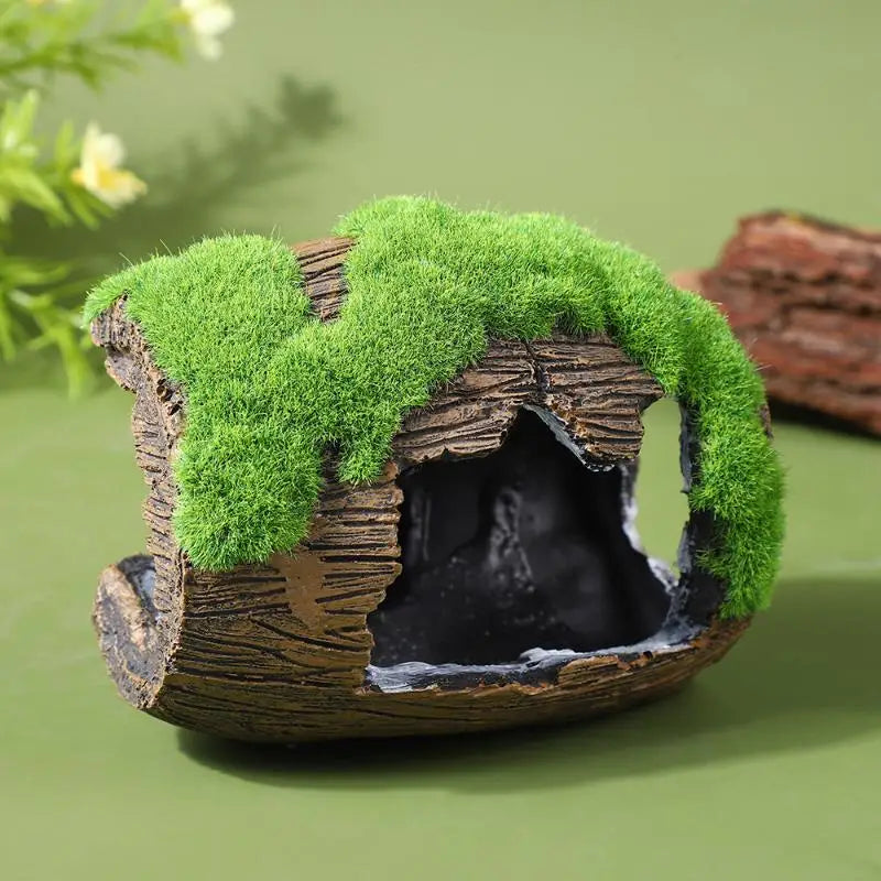 Aquarium  Decoration Fish  Shelter Fish Tank Resin  Ornaments Fish And  Hiding Cave Aquarium Landscaping Taj Home Store