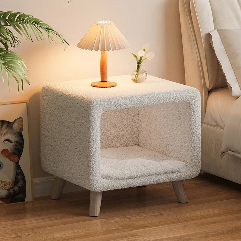 Bedroom Night Table Unique Modern Nightstands Elegant Nightstands Multifunction Storage Cabinet Bedside Tables Furniture Taj Home Store