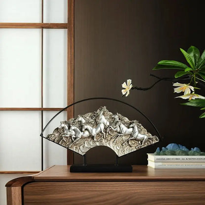 A high-end Chinese-style bookcase for the bedroom is a home decoration that attracts wealth and prosperity Taj Home Store