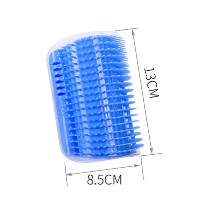 Massage Pet Cat Brush Corner Scrape Hair Removal Beauty Clean Corner Brush Removable Scratcher Comb for Kitten Cat Taj Home Store