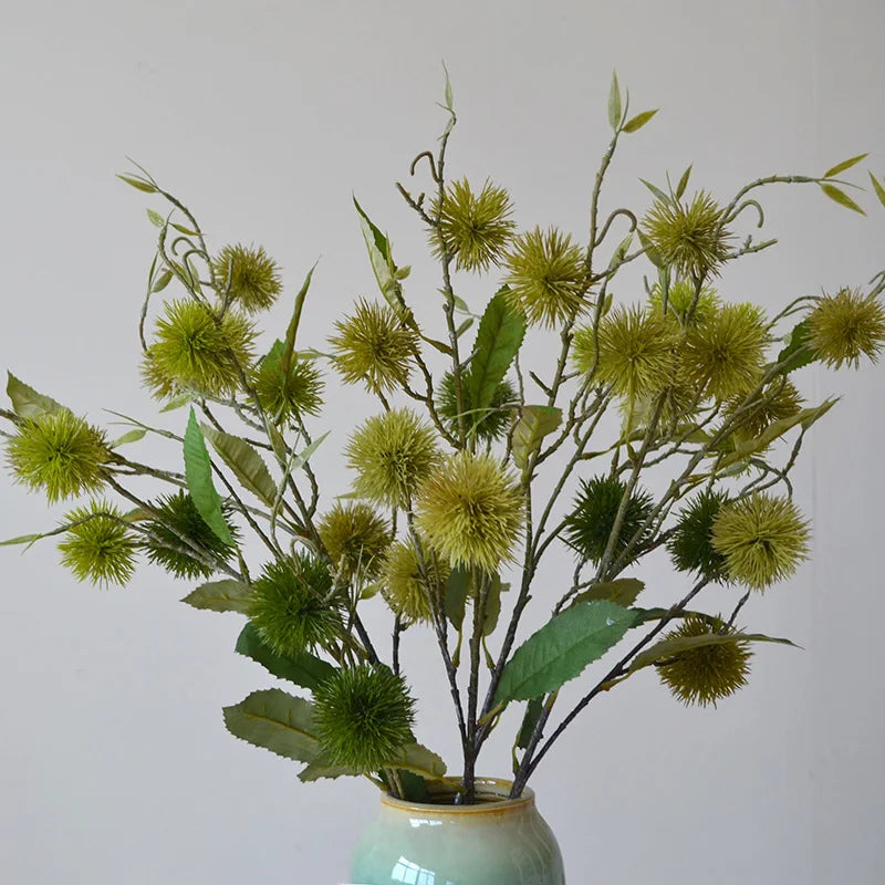 Artificial Plants Dandelion Bouquet Vases for Home Decor Wedding Decorative Fake Flowers Needlework Ornamental Flowerpot Taj Home Store