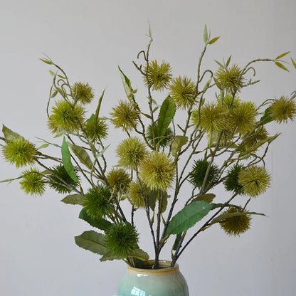 Artificial Plants Dandelion Bouquet Vases for Home Decor Wedding Decorative Fake Flowers Needlework Ornamental Flowerpot Taj Home Store