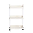 Household Multi-layer Small Cart Storage Rack Floor To Floor Kitchen Bedroom Bathroom Storage Rack Storage Rack With Wheels Taj Home Store