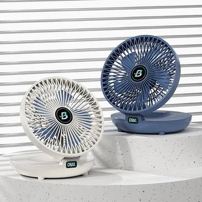 Fans, Portable Deformable Fan USB Rechargeable Quiet Pocket Cooling for Office Outdoor Home Travel Folding Small Hand Fan Taj Home Store