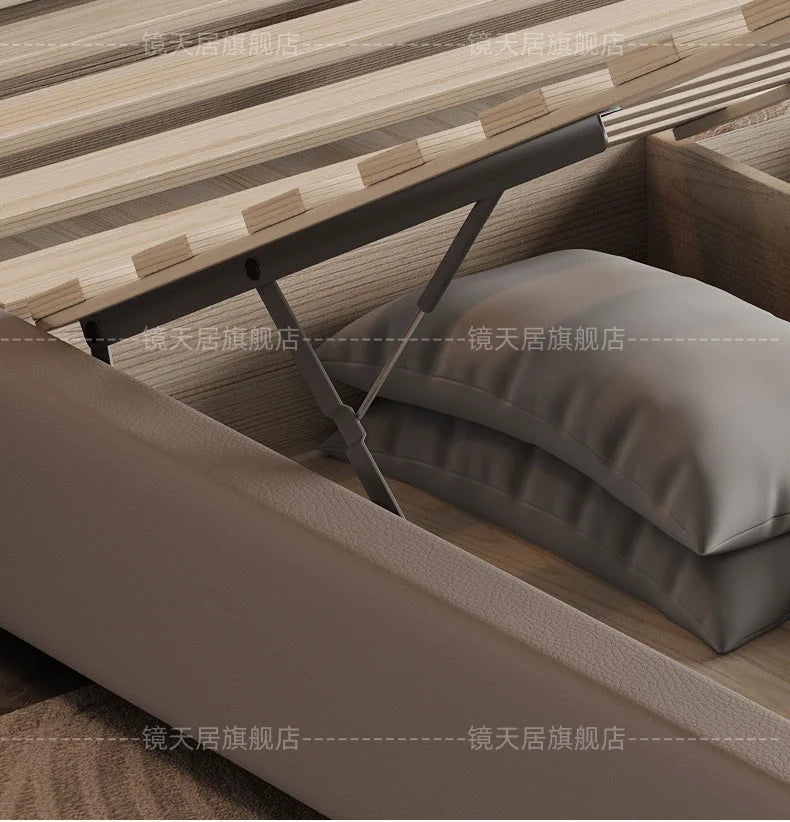 Bedroom Storage Bed Modern Corium Wedding Luxury Bed Corium Double Recamaras Matrimoniales Completas Muebles Home Furniture Taj Home Store