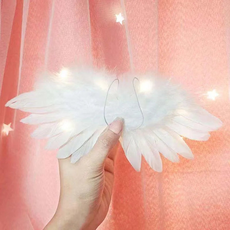 DIY Doll Wings Accessories Cotton Doll Lovely Korea Kpop Idol Plush Doll Wing Kawaii Toy Cotton Doll‘s DIY Accessories Toys Play Taj Home Store