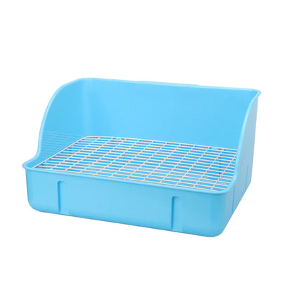 Corner Rabbit Litter Box Durable Toilet Trainer for Ferret Hamster Guinea Pig Small Animal Pet Supplies Animal Potty Taj Home Store