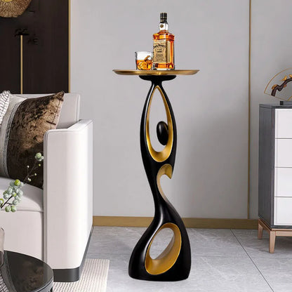 Creative Home Decor Art Abstract Sofa Side Table Light Luxury Living Room Porch Decoration Corner Table Designer Furniture Taj Home Store