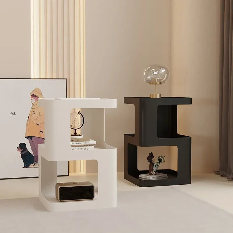 small bedside cabinet, luxurious and simple modern coffee table, a few sides, Nordic creative living room, a few corners. Taj Home Store