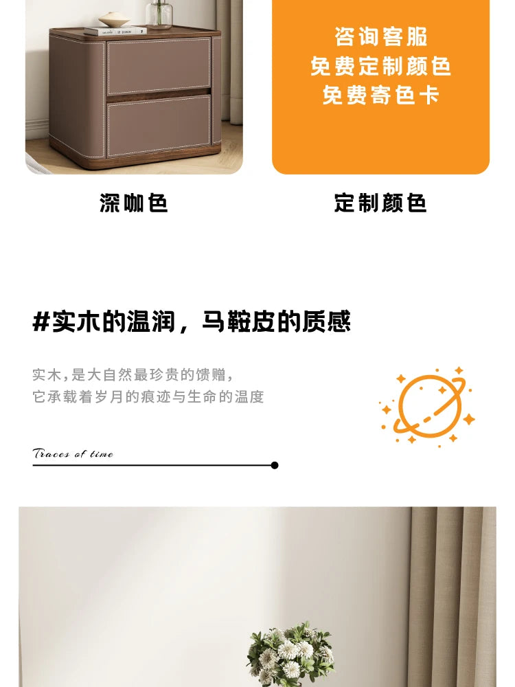 Storage With Drawers Bedside Tables Luxury Bedroom Space Saving Nightstands Delicacy Modern Mesitas De Noche Home Furniture Taj Home Store