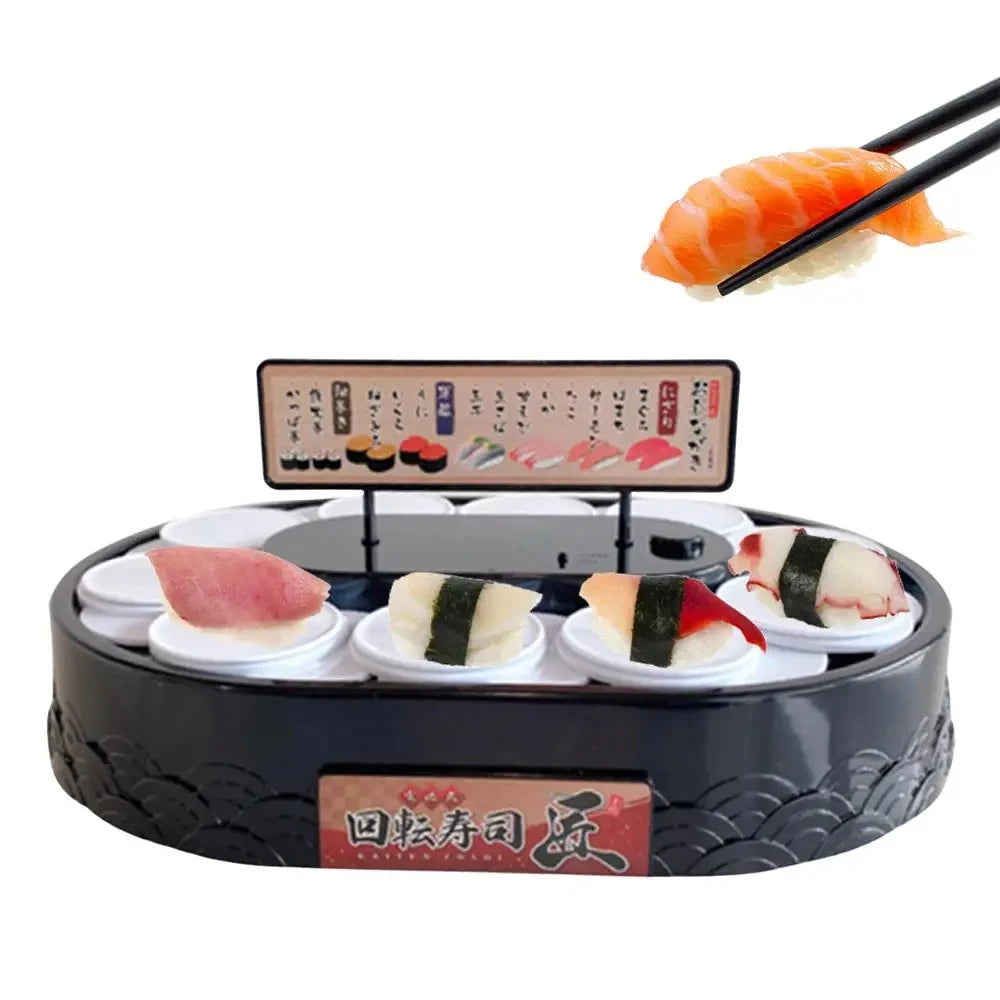 2-tier Automatic Rotating Cake Stand Sushi Dessert Cupcake Macaron Display Tray Wedding Birthday Party Supplies Cakes Turnables Taj Home Store